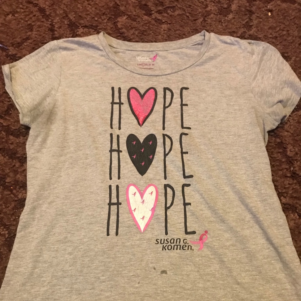Brest cancer awareness tee.